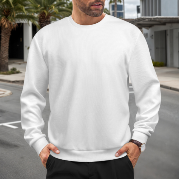 宽松成人加厚套头毛衣