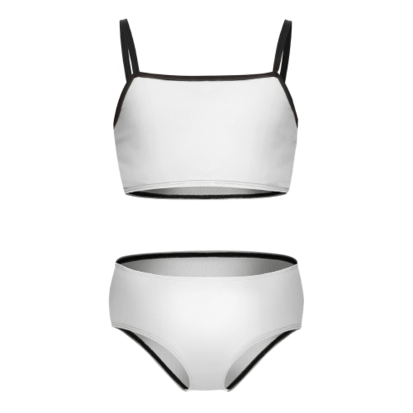 女童分体泳衣NT009